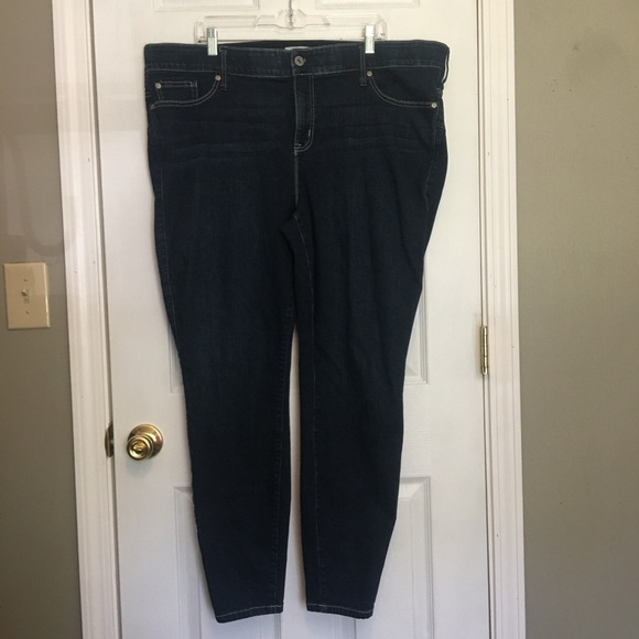 Torrid Blue Bombshell Skinny Jeans Sleek Fit - Picture 1 of 12